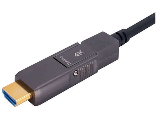 유형 D에 기갑 활동적인 200CU 4k HDMI 광섬유 케이블 유형 D