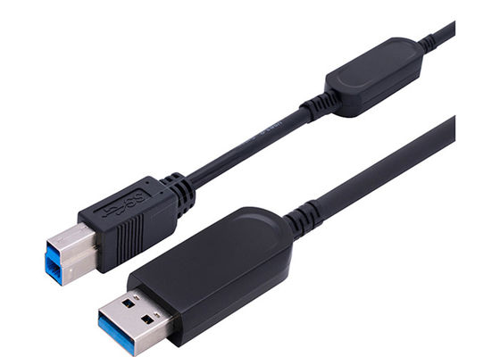 EDID CEC HDCP2.2 HDR 활성 광 케이블 USB 3.0 AM-BM