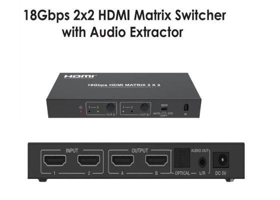 18Gbps HDMI 매트릭스 스위처
