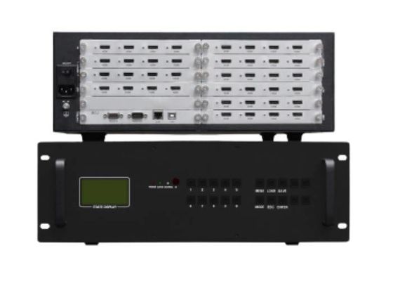 16 In 24 Out HDMI 모듈식 비디오 월 컨트롤러(3.5U 케이스 포함)