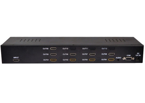 HDMI 1 입력 9 출력이 있는 4k*2k 60Hz 3x3 HDMI 비디오 벽 프로세서