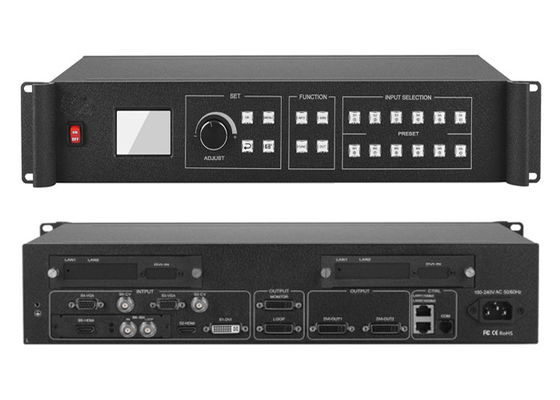 RS232 RJ45 고화질 비디오 프로세서 3 이미지 접합