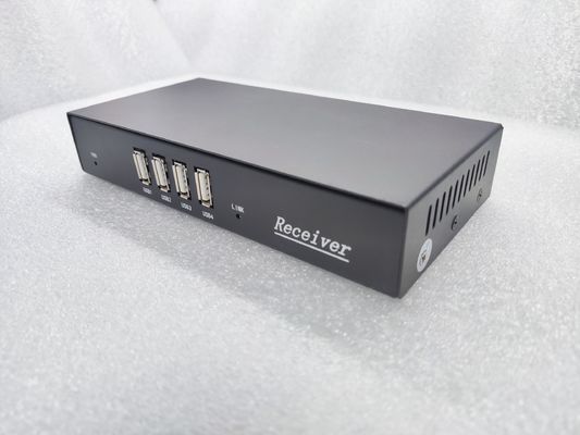 장거리 FOX-V-MPO 광섬유 1000 피트 거리 HDMI 타입 A 입력 IR 제어
