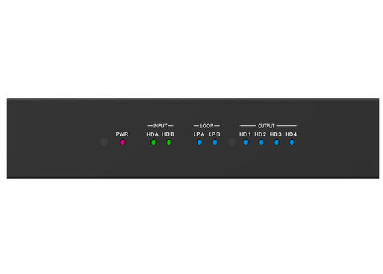 2in4out 2x4 Hdmi 스플리터와 비디오 벽 어댑터 2x2 비디오 벽 컨트롤러 - 4k