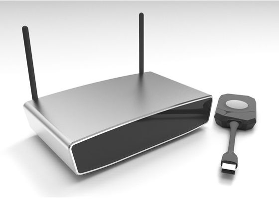 무선 HDMI 디스플레이 둥글 어댑터 듀얼 HDMI 4K 1080P 최대 867Mbps 데이터 레이트 HDMI 및 VGA 출력 해상도를 지원합니다