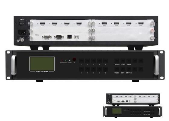 모듈식 HDMI 비디오 월 컨트롤러 2x2 1x2 2x1 4 입력 4 출력