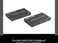4K60Hz + USB 2.0 장거리 전송에 어려움을 겪고 있나요?