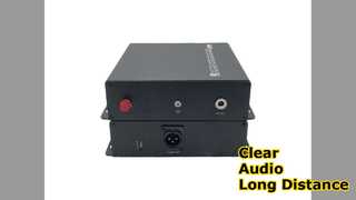 광섬유 오디오 변환기 채널